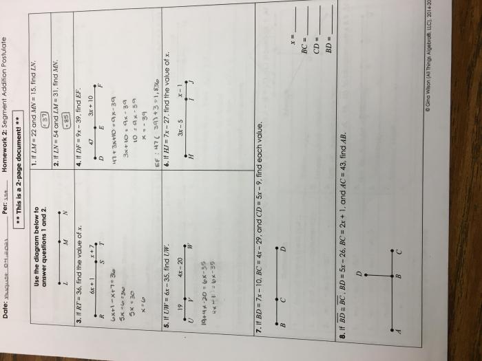 Worksheet geometry