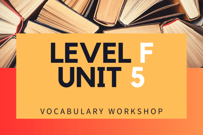 Vocabulary workshop level f unit 14