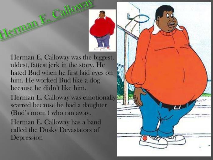 Is herman e calloway bud's dad