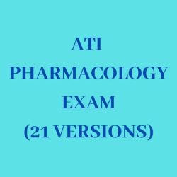 Ati pharmacology proctored exam 2022