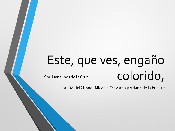 Este que ves engaÃ±o colorido