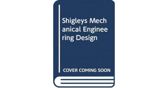 Shigleys mechanical engineering design 11th edition pdf